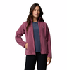 Columbia Benton Springs Women's Full-Zip Fleece - Antique Mauve