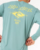 ICONS SURFLITE UPF L/S RASHVEST - BLUE LAGOON