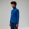 WOMEN'S PRISM MICRO FLEECE HALF ZIP -ELECTRIC COBALT