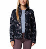 WOMEN'S FAST TREK PRINTED JKT - SNOWDRIFT TIMBE