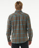 MEN'S GRIFFIN FLANNEL SHIRT - BLUESTONE