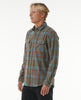 MEN'S GRIFFIN FLANNEL SHIRT - BLUESTONE