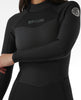 WOMEN'S DAWN PATROL 5/3MM BACK ZIP WETSUIT - BLACK