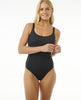 WOMEN'S THE ONE 2.0 - 1 PIECE - BLACK SWIMSUIT - ONE SIZE FITS MOST