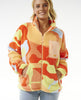 WOMEN'S HIGH TIDE POLAR FLEECE - BRIGHT RED