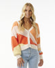 WOMEN'S HIGH TIDE KNIT CARDIGAN - MULTICO