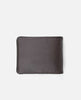 MEN'S LAYERED RFID 2-IN-1 LEATHER WALLET - BROWN