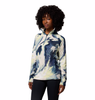 GLACIAL™ IV PRINT 1/2 ZIP WOMEN'S - EVERBLUE SNOWFLIGHT