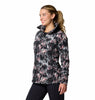 WOMEN'S GLACIAL IV PRINT 1/2 ZIP - SNOWDRIFT TIMBERWILD