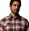 FLARE GUN STRETCH FLANNEL MEN'S - ANCIENT FOSSIL,
