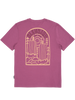CASCADE TEE - BERRY
