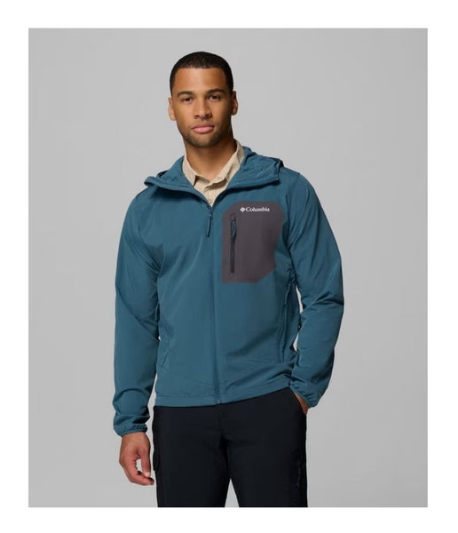 TALL HEIGHTS™ III HOODED SOFTSHELL MEN'S - EVERBLUE, SHARK