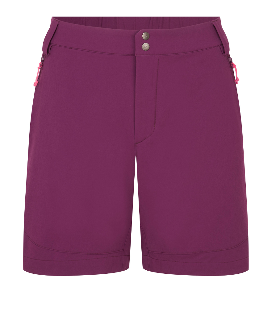 WOMEN'S TORQUE MOUNTAIN SHORTS - MULBERRY