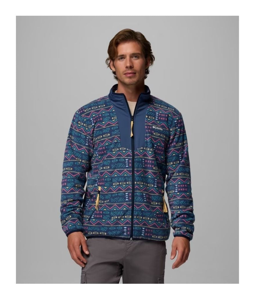 SEQUOIA GROVE™ PRINTED FULL ZIP MEN'S - DARK MOUNTAIN, HORIZONS