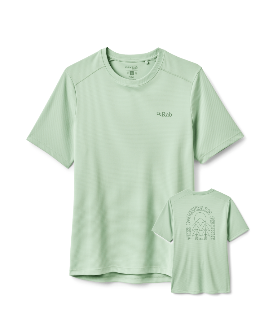 FORCE CIRQUE TEE WOMEN'S - FIG GREEN