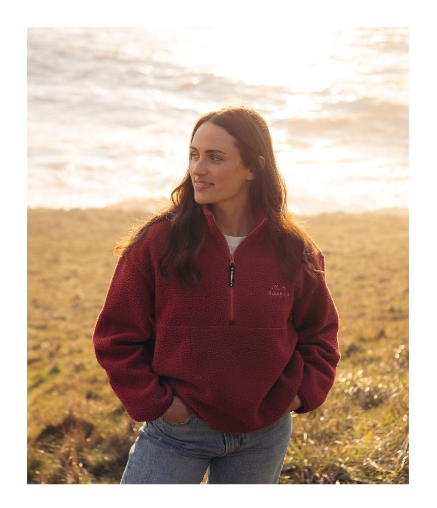 NALA FLEECE - BERRY