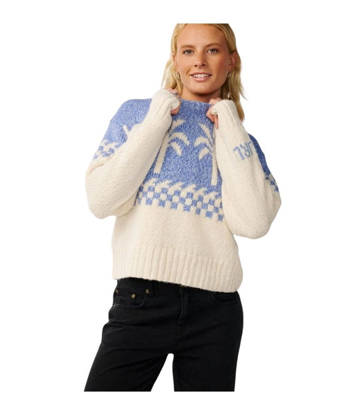 BOSSA NOVA NEPS CREW WOMEN'S - MID BLUE