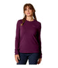 FORCE LONG SLEEVE TEE WOMEN'S - MULBERRY
