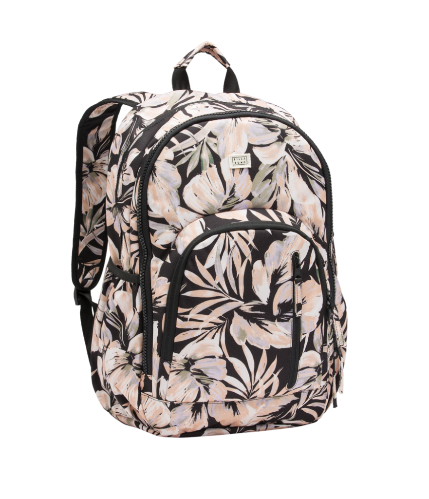 ROADIE BACKPACK - BLACK FLORAL