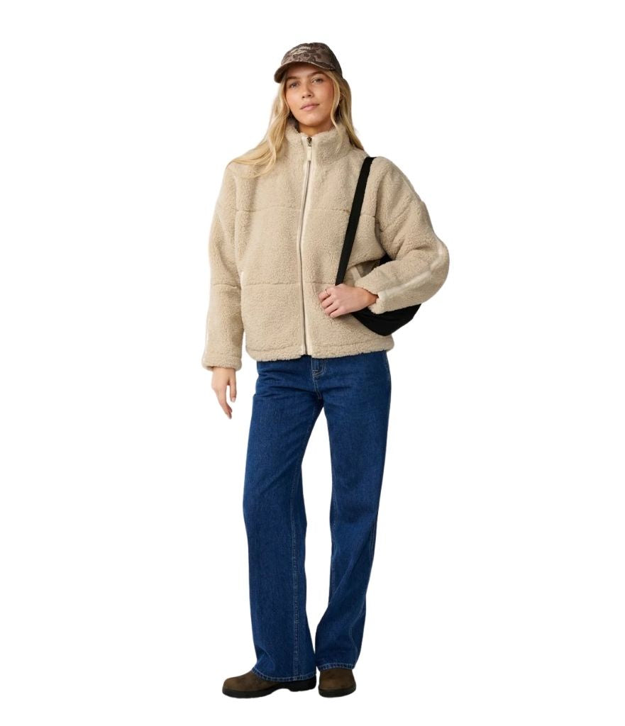 CALA NIGHTS SHERPA JACKET WOMEN'S - NATURAL