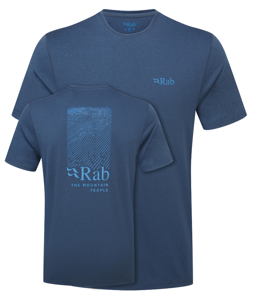 MEN'S MANTLE RIDGE TEE - TEMPEST BLUE