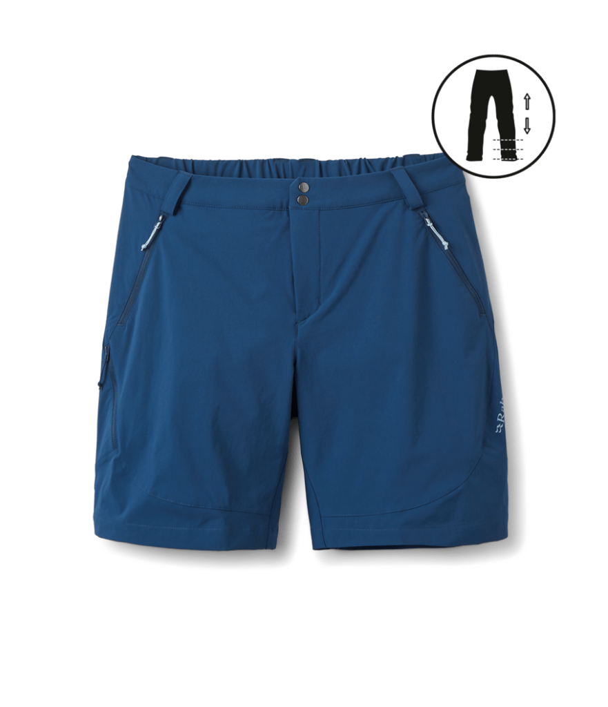 TORQUE MOUNTAIN SHORTS WOMEN'S - TEMPEST BLUE
