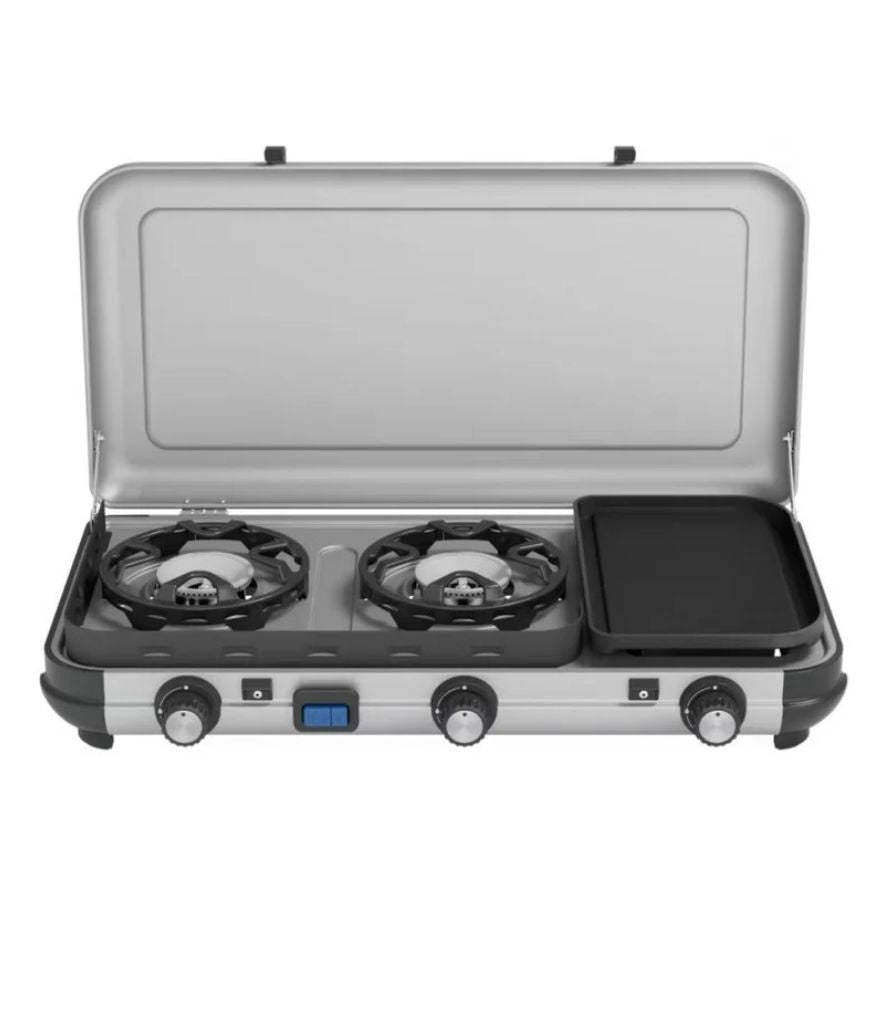 CAMPING KITCHEN 2 MULTICOOK 3 RING STOVE