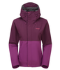 WOMEN'S DOWNPOUR JACKET - MULBERRY/PLUM