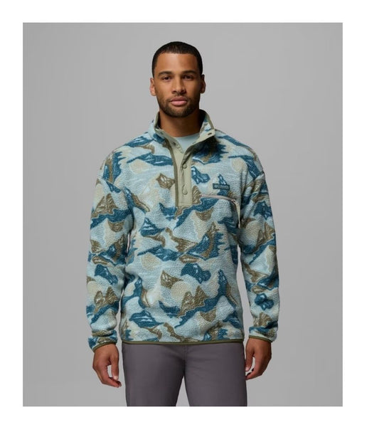 HELVETIA™ II PRINTED HALF SNAP FLEECE MEN'S - SAFARI, SUNSCAPES