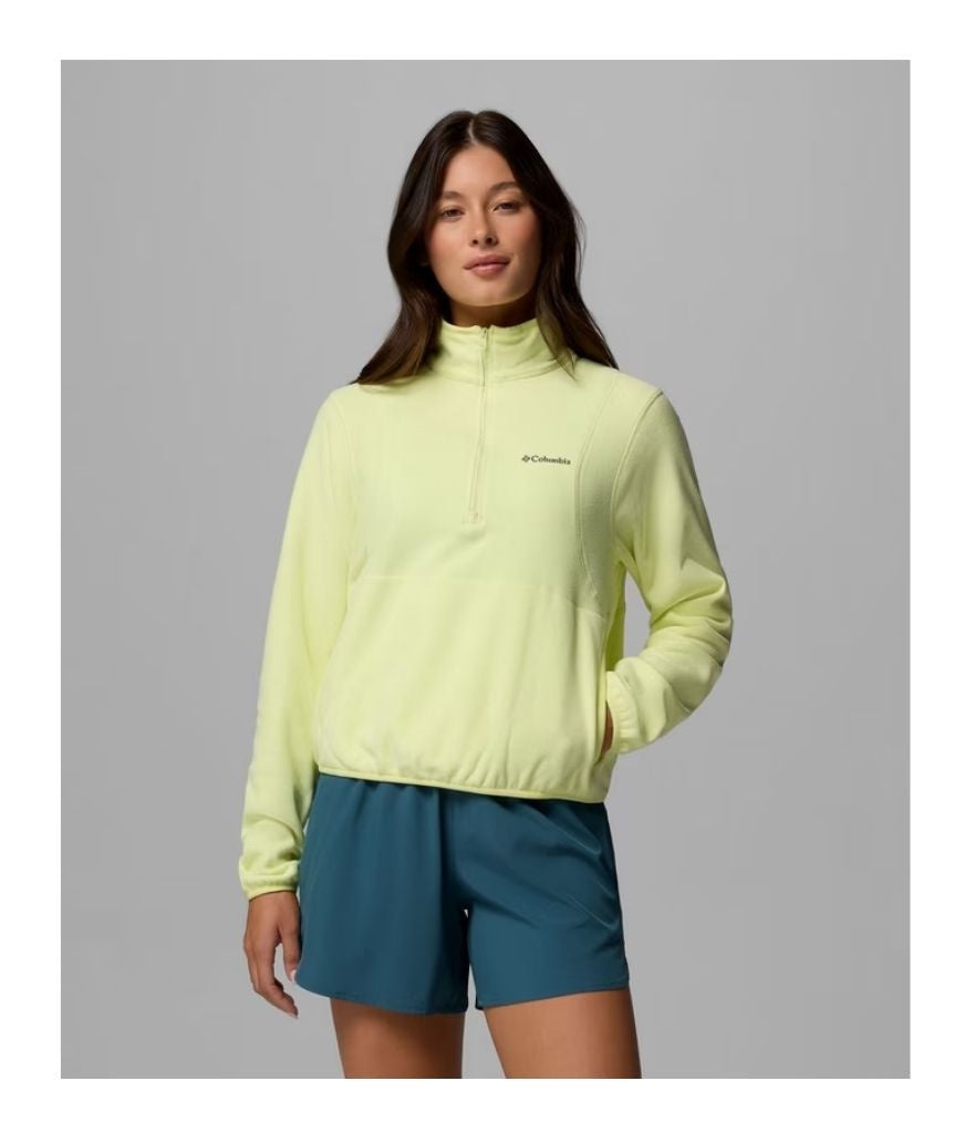 VITAL VALLEY™ FLEECE HALF ZIP WOMEN'S - CITRON HAZE