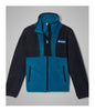 BACK BOWL II FULL ZIP FLEECE (AGES 4-8) - BLACK, PHOENIX BLUE