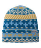 JACQUARD BEANIE UNISEX - ONE SIZE - PHOENIX BLUE WIZARD ISLAND
