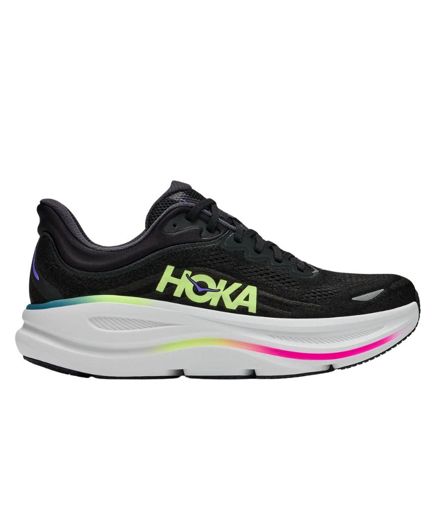 BONDI 9 MEN'S - BLACK/NEON YUZU