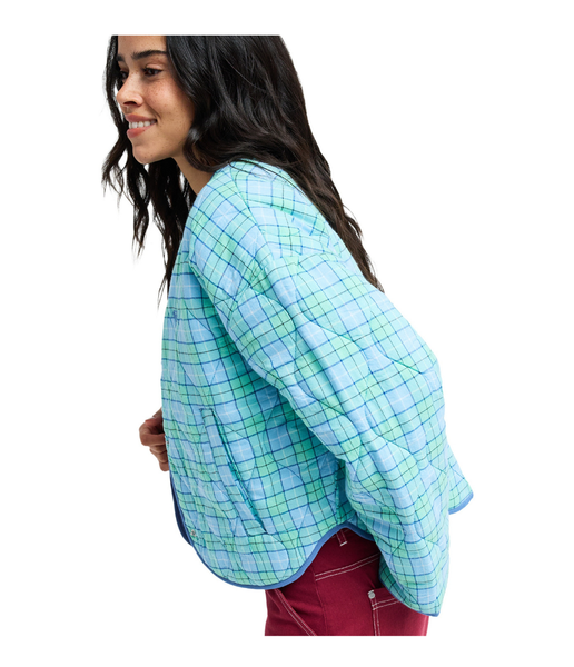 SEASIDE RESORT JACKET - AIRY BLUE AS IF PLAID