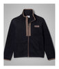 BACK BOWL II FULL ZIP FLEECE (AGES 8 - 20) - BLACK, IRON