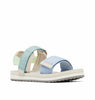 WOMEN'S VIA SANDAL - DARK STONE, APRICOT FIZZ