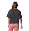 WOMEN'S PAINTED PEAK KNIT SS CROPPED TOP