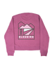 SERRA CROPPED CREW - BERRY