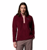 BENTON SPRINGS™ 1/2 SNAP PULL OVER II WOMEN'S - RICH WINE, ERASER PINK