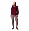 BENTON SPRINGS™ 1/2 SNAP PULL OVER II WOMEN'S - RICH WINE, ERASER PINK