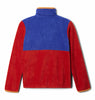 YOUTH UNISEX BACK BOWL II FULL ZIP FLEECE - SAIL RED, CLEMATIS BLUE, SUNSTONE (AGES 10 - 20)