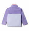 KID'S UNISEX STEENS MTN II 1/4 SNAP FLEECE PULL-OVER - SNOWDRIFT, PAISLEY PURPLE (AGES 4 - 8)