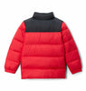 BOY'S PUFFECT II JACKET IN MOUNTAIN RED AND BLACK AGES 4-8YRS