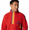 MEN'S HELVETIA II HALF SNAP FLEECE - SAIL RED