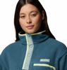 HELVETIA™ II CROPPED HALF SNAP FLEECE WOMEN'S - EVERBLUE, CRUSHED BLUE, CITRON HAZE