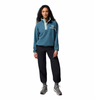 HELVETIA™ II CROPPED HALF SNAP FLEECE WOMEN'S - EVERBLUE, CRUSHED BLUE, CITRON HAZE