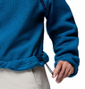 HELVETIA II CROPPED HALF SNAP FLEECE WOMEN'S - PHOENIX BLUE, RAINY DAY