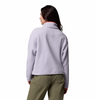 HELVETIA™ II CROPPED HALF SNAP FLEECE WOMEN'S - LAVENDER PEARL, SHALE PURPLE, ZING