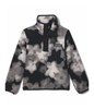 Columbia Youth Helvetia II Printed Half-Snap Fleece - Black Dyeflower, Black