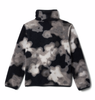 Columbia Youth Helvetia II Printed Half-Snap Fleece - Black Dyeflower, Black
